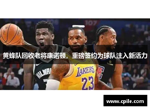 黄蜂队回收老将康诺顿，重磅签约为球队注入新活力